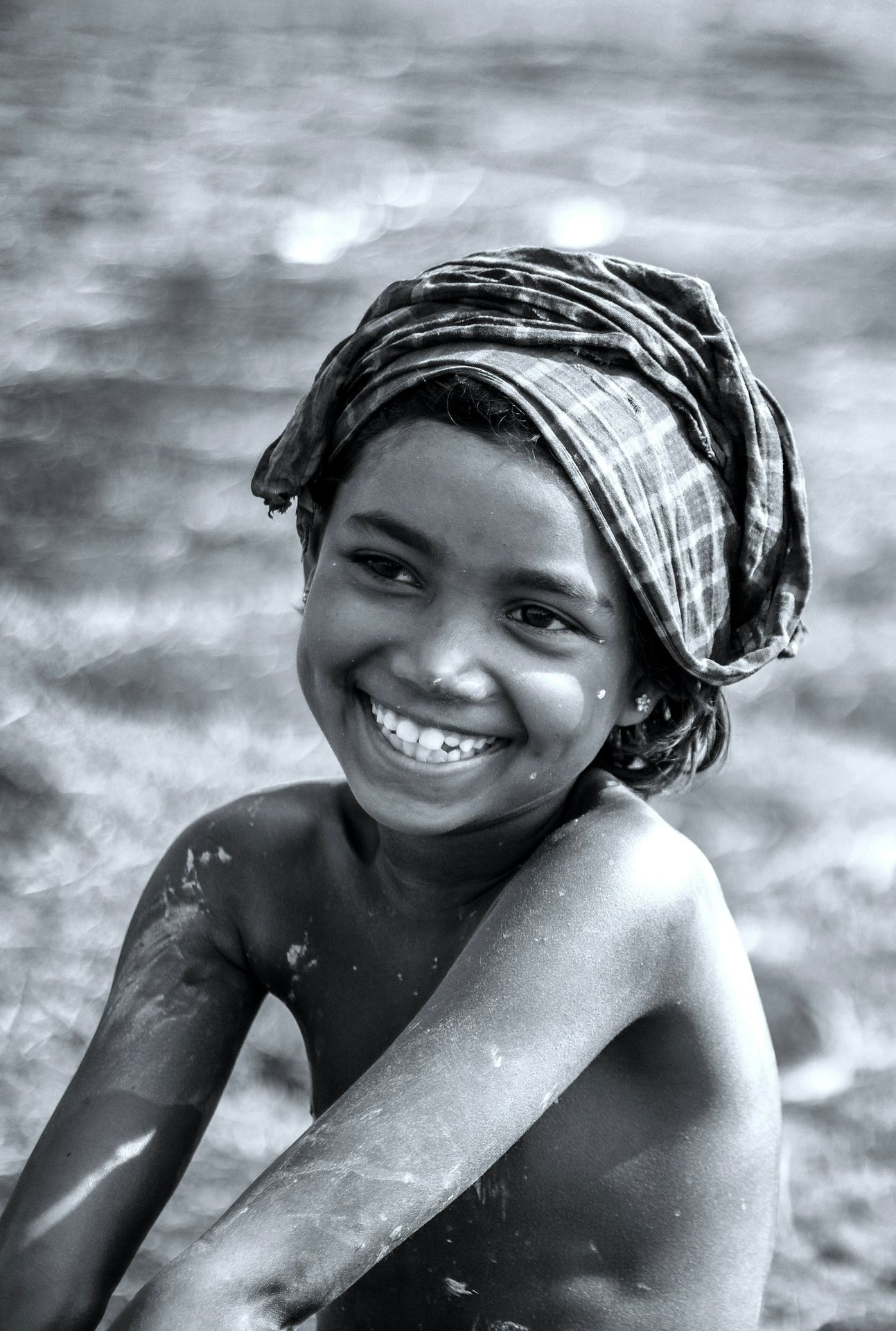 A child from a community supported by Zalika Africa Foundation