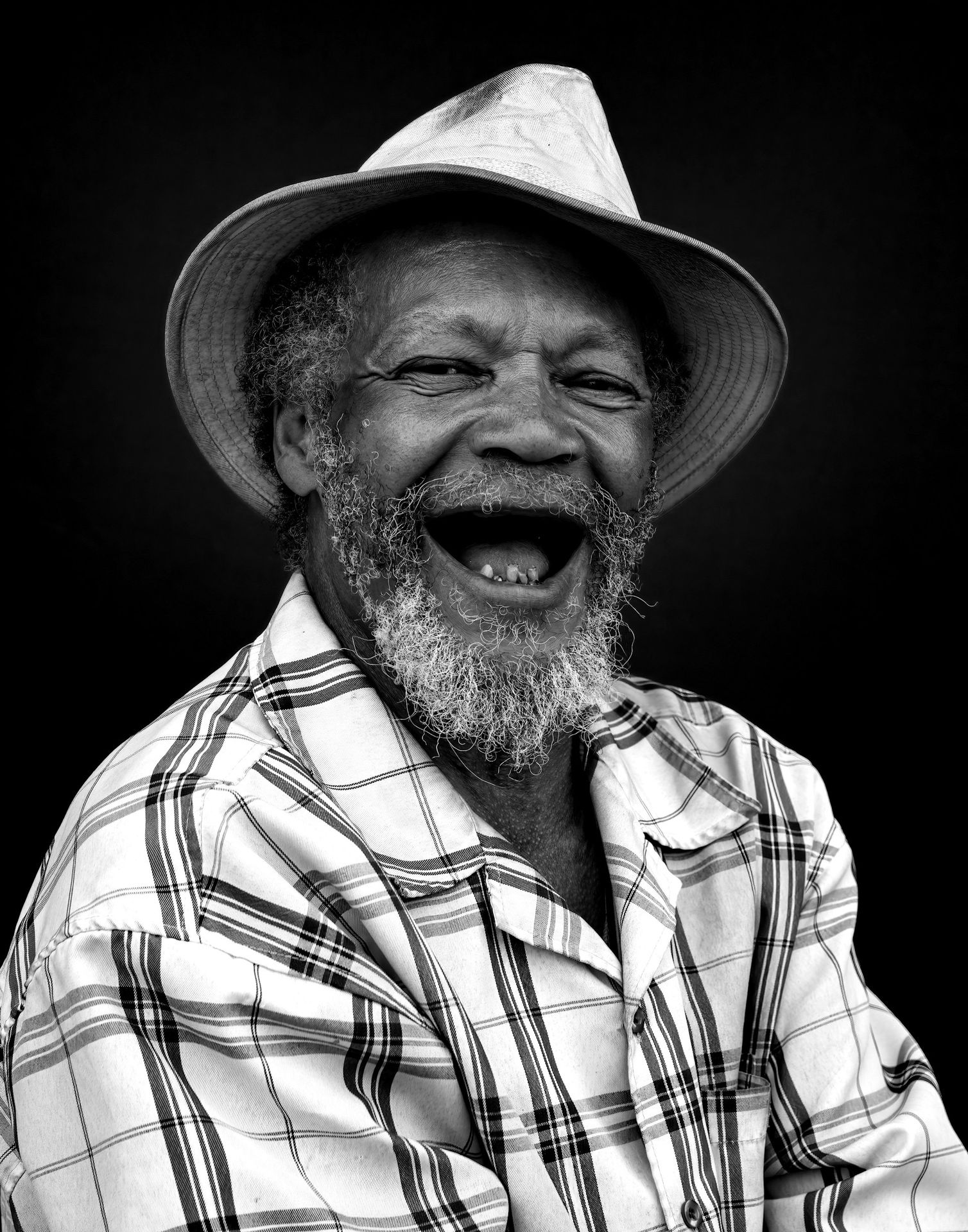 An elder from a community supported by Zalika Africa Foundation